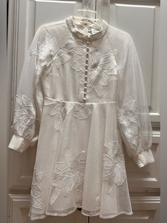 Mare Mare Dresses & Skirts - Woman’s Ivory Floral Embroidered Dress